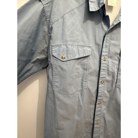 Patagonia SLICK CALM Vented Fishing Shirt, Quick Dry Blend Men's L, BLUE 52230 - Picture 7 of 13